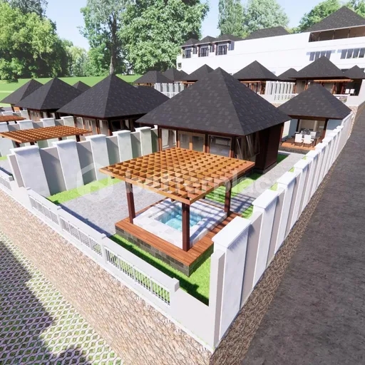 Beautiful View and Affordable Balinese Villa Sale 2 Bedrooms in Munduk Front Tamblingan Lake