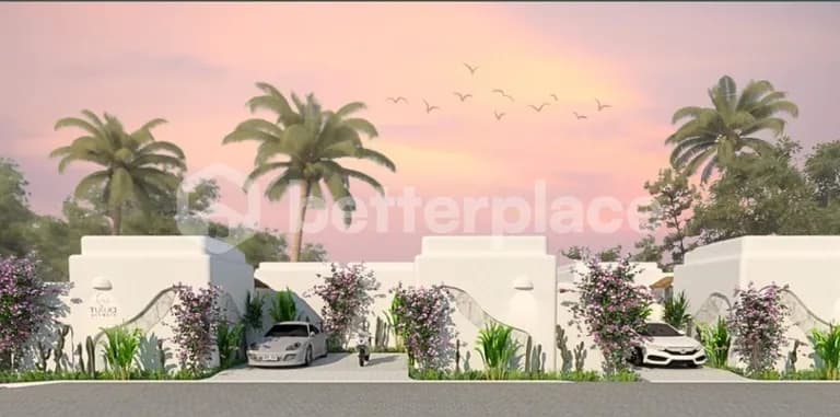 Stunning Uluwatu 2 Bedroom Villa: Tropical Mediterranean Style with a Feeling of Modern Comfort