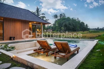 Ubud’s Tranquil Retreat: A Modern Spacious Tropical Villa with Rice Field Views
