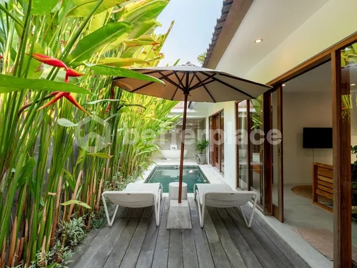 Investment Opportunity: Tropical Villa For Sale Leasehold 1 Bedrooms in Pererenan
