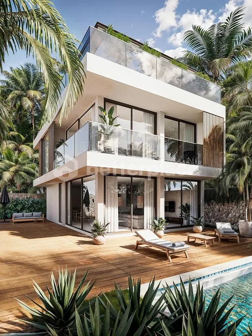 Bukit - Ungasan Beauty: Luxury Freehold 3-Bed Villa Investment with Prime Beach Access