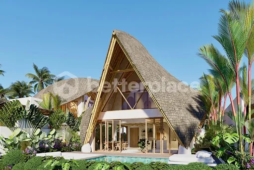 Ubud Bamboo Art Style Villa – Adjustable 2-3 Bedrooms, 31-Year Leasehold