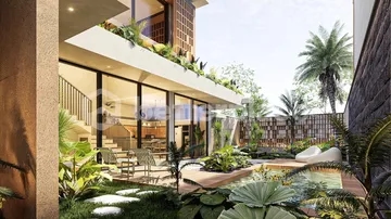 Contemporary Terracotta Style Villa in Kedungu – 2 Bedrooms Walking Distance to the Beach