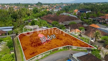 Strategically Positioned 16-Are Leasehold Land in Sukawati