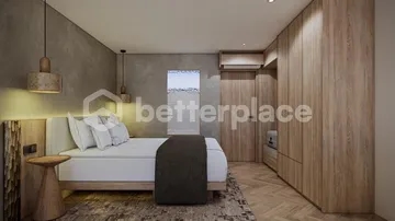 Exclusive Bali Living: Fully Furnished 1-Bed Loft Apartment in Canggu with Stunning Garden Views and Beach Access