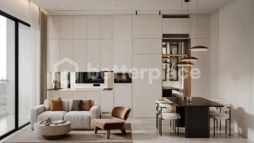 Where Contemporary Design Meets Coastal Serenity – A One-Bedroom Penthouse Retreat in Bali’s Prestigious Bukit–Ungasan Area