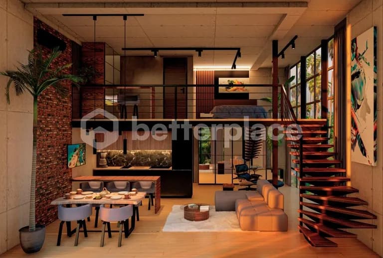 Step Into Light-Filled Luxury – Sleek and Sophisticated 1-Bedroom Apartment with Western Finishes and Rooftop Views in Umalas