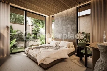 Elegant Tropical Contemporary Villa in Tranquil Kedungu – 3 Bedrooms Near the Beach