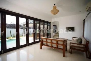 Elegant Modern Balinese Villa for Yearly Rental – Spacious 3-Bedroom Home with Private Pool in the Heart of Babakan, Canggu