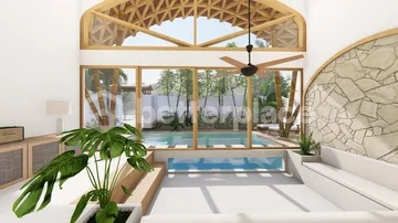 Tropical Designed 2 Bedroom Villa in Kerobokan Area
