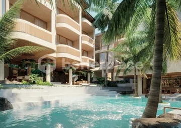 2 Years Guarantee Income: Spacious and Modern Apartment 1 Bedroom with Stunning River View in Canggu