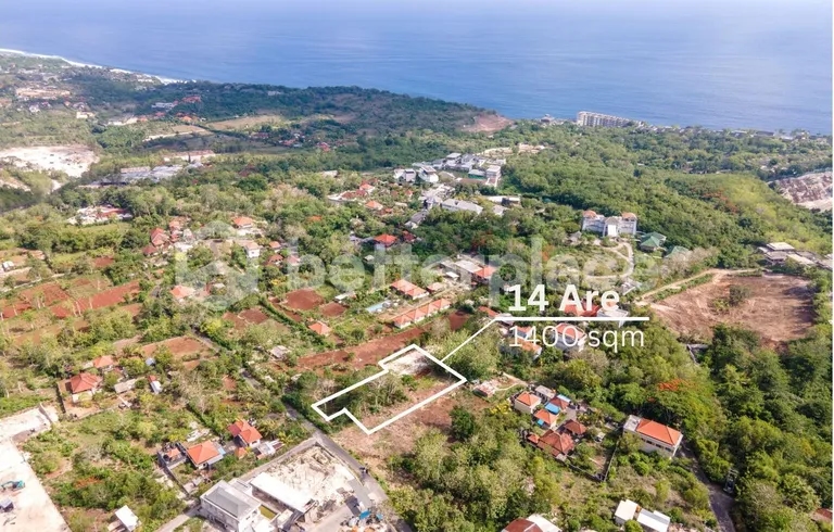 Exclusive 1,400 sqm Freehold Land in Uluwatu’s Premier Zone