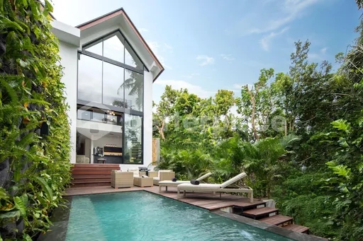 Nature Sanctuary 2-Bedroom Leasehold Villa with River View Lounge in Canggu – Tumbak Bayuh