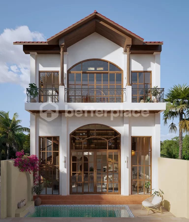 Elegant One Bedroom Grande Villa Steps from Bingin Beach