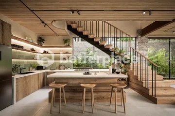 Luxurious Tropical Contemporary Family Villa in Peaceful Umalas 4 Bedrooms with Rice Field Views