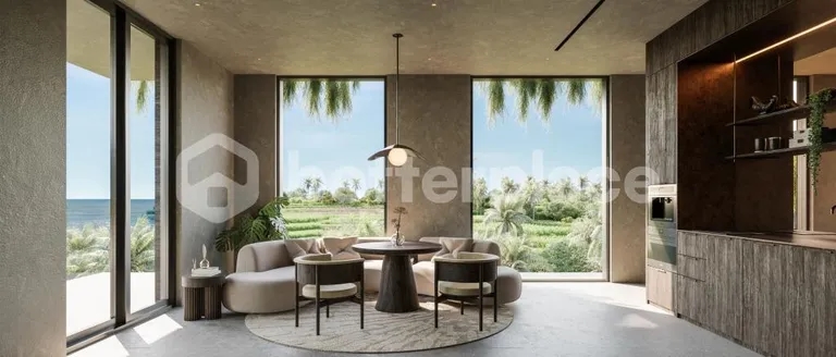 Live the High Life: Elegant and Furnished Leasehold 1-Bed Ocean View in Canggu – Lima Beach