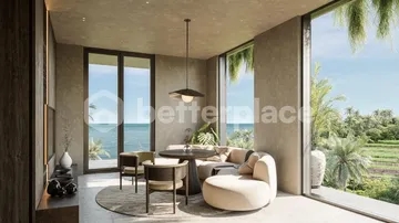 Live the High Life: Elegant and Furnished Leasehold 1-Bed Ocean View in Canggu – Lima Beach