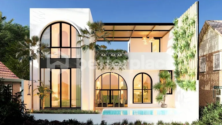 Contemporary Mediterranean Villa in Munggu, A Serene Escape Near Pererenan Beach