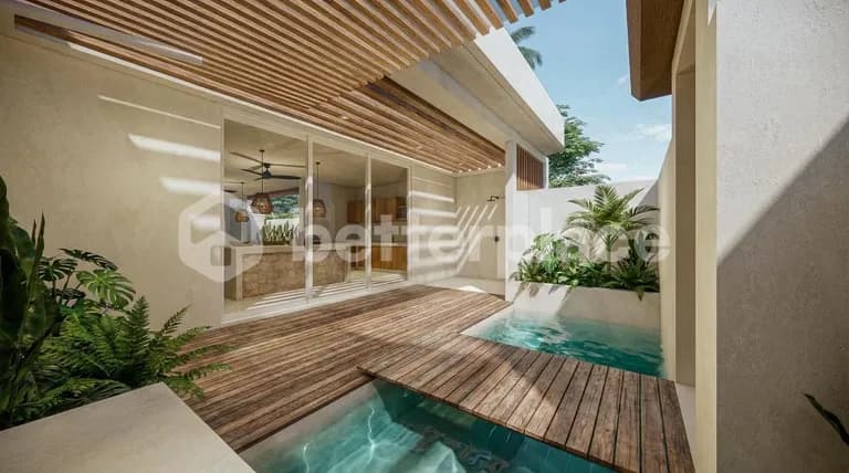An Affordable Slice of Paradise: Stylish 2-Bedroom Villa in Kaba Kaba with Private Pool and Seamless Indoor-Outdoor Living Experience