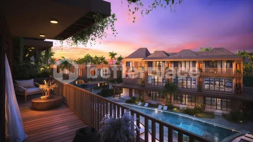 Your Bali Dream Home Awaits: Luxury Apartment with Sunset Views, Pool Access, and Prime Location in Nyanyi
