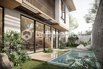 Elegant Tropical Contemporary Villa in Peaceful Kedungu – 2 Bedrooms Walking Distance to the Beach