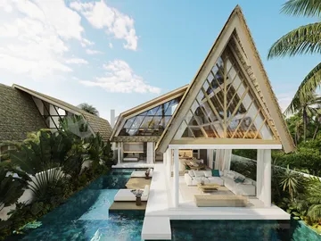 Luxury Living in Uluwatu: Modern Villa with Private Sauna and Sunken Pool Bar and High ROI Opportunity