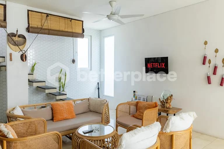 Tropical Modern Villa in Babakan– Full Furnished, Near Batu Bolong