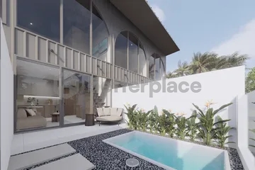 Serene Living in Babakan : Stylish 1-Bedroom Villa with Rice Field Views