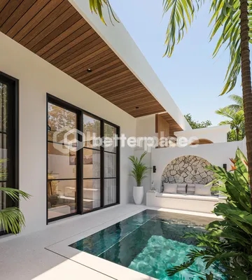 1 Bedroom Affordable Modern Villa in Pecatu Suitable for Personal Use or Rental Income Strategy
