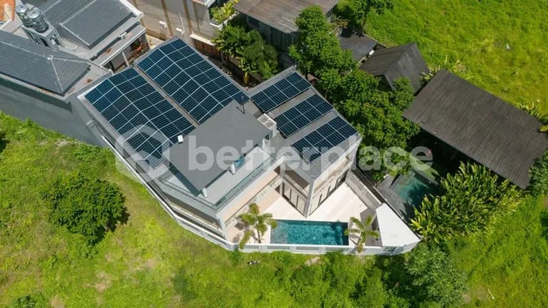Architect-Designed Freehold Villa in Canggu with Five Grand Suites, Private Pool, and Advanced Smart Systems
