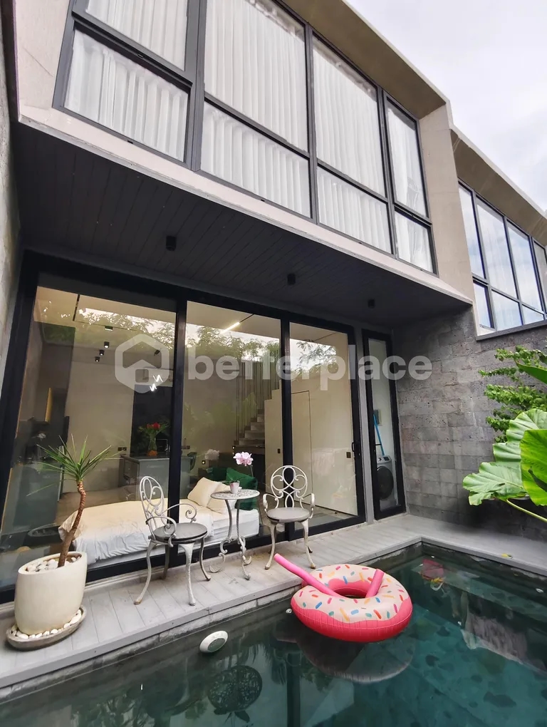 Smart Living Yearly Rental Villa in Kerobokan – Compact 1BR with Private Pool