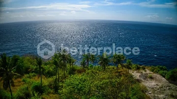 Prime Freehold Cliff Front Land with Ocean View in Nusa Penida