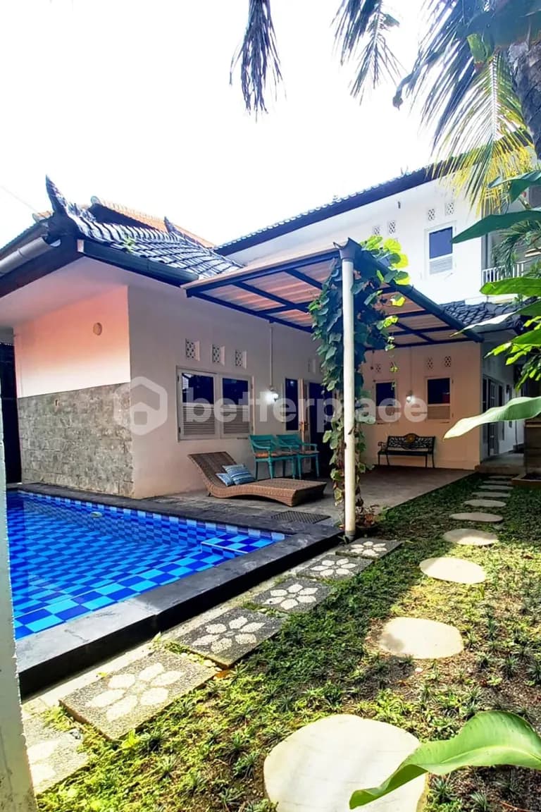 Embrace Tropical Living in a Unique 2-Bedroom Villa Nestled in the Desirable Padonan Area of Canggu
