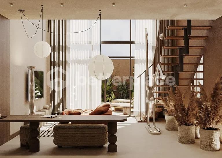 A Vision of Modern Tranquility — Mezzanine-Style 1-Bed Apartments in Bukit – Pandawa Offering Luxury, Comfort, and Oceanfront Serenity