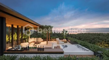 Seaside Elegance, Exquisite 4 Bedroom Villa with Rooftop Jacuzzi and Panoramic Views in Melasti