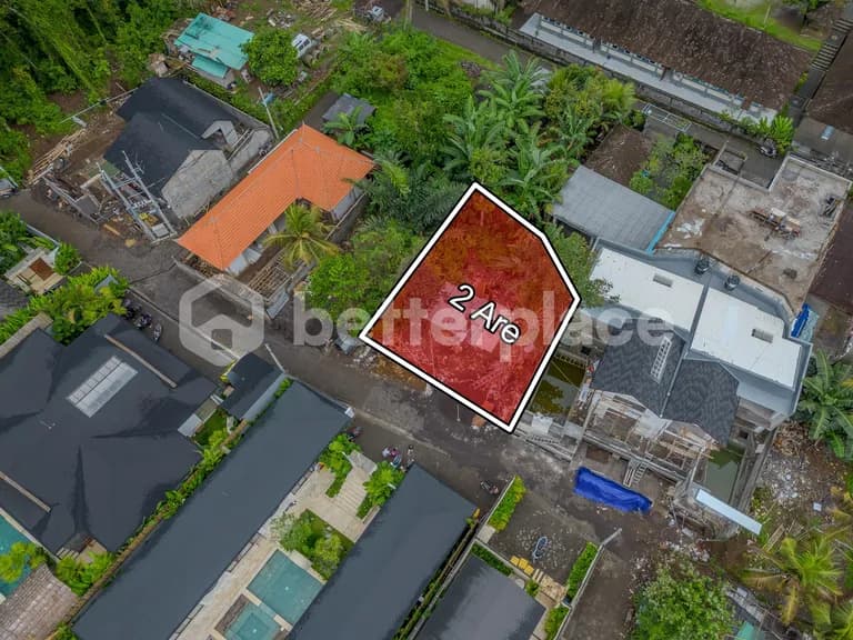 2 Are Freehold Land in Pejeng – Strategic Ubud Location