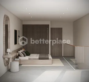 Modern Loft-Style Villa in Quiet North Canggu – 1 Bedroom with Premium Amenities