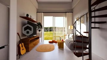 Modern Two-Storey and 3-Bedroom Apartment with Stylish Interion in Ubud