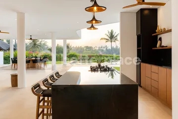 Elegant 4 Bedroom Villa with Panoramic Valley Views & Bali’s Largest Private Pool in Ubud