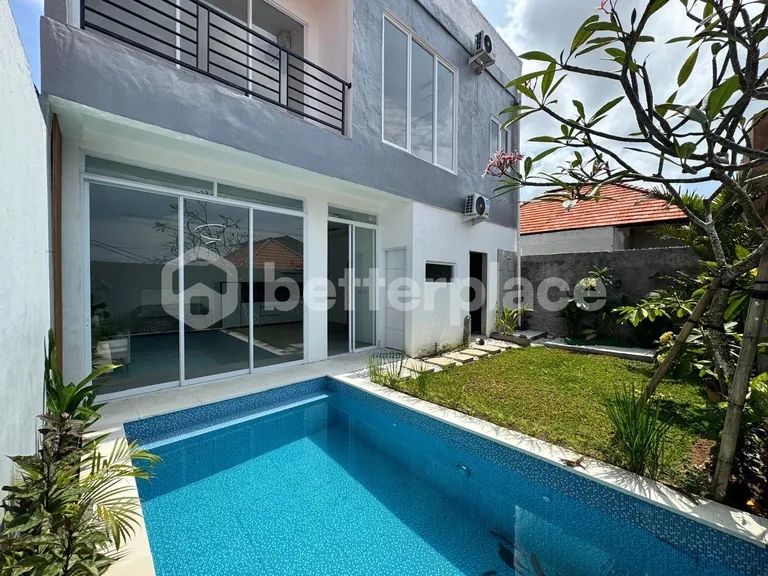 Sophisticated Modern Villa in Bukit Benoa – Stunning 2-Bedroom Home Featuring Minimalist Design, Expansive Rooftop Terrace, and Captivating Ocean Views