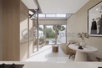 Serene Living in Babakan : Stylish 1-Bedroom Villa with Rice Field Views