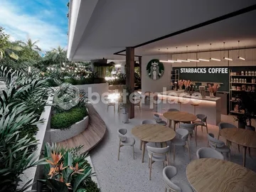 Modern Top-Floor Apartment with Expansive Balcony in Batu Bolong, Canggu