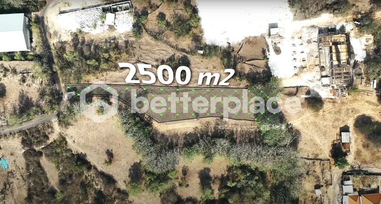 Prime Freehold 2500 Sqm Oceanview Land in Pandawa, Ideal for Villas or a Luxury Retreat