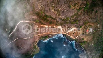 Own a Slice of Paradise: Exclusive 5.61 Are Freehold Cliff-Front Land with Panoramic Indian Ocean Views at Kelingking Beach