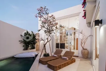 Your Next Home in Bali – Modern Yearly Rental Villa in Ungasan with Gym, Cinema Pool & Garden View