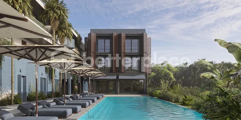 Bargain Apartment in Kedungu: Eco-Friendly 1-Bedroom Leasehold for an Oceanfront with All the Perks