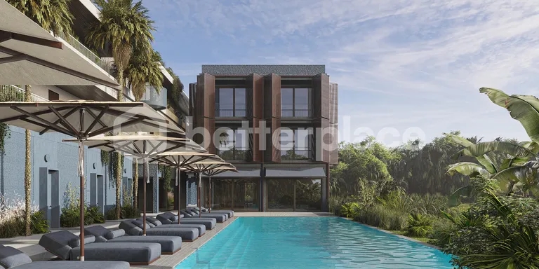 Bargain Apartment in Kedungu: Eco-Friendly 1-Bedroom Leasehold for an Oceanfront with All the Perks