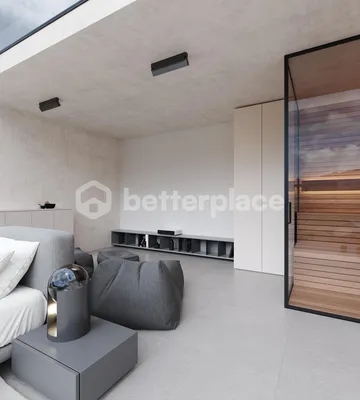 Futuristic 1BR Kintamani Villa with Sauna & Kinetic Roof