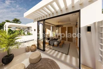 Private Villa with Lush Greenery & River Views in Pererenan