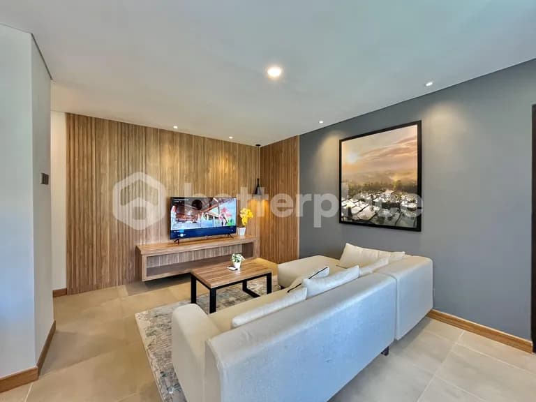 Peaceful 1 Bedroom Apartment with Infinity Pool for Yearly Rent in Nusa Dua